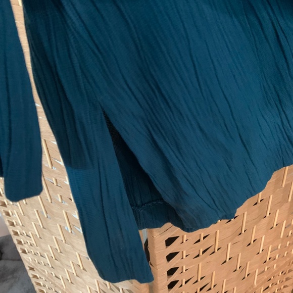 🫐 Vintage 80s grandma dark turquoise matching set - Picture 6 of 10